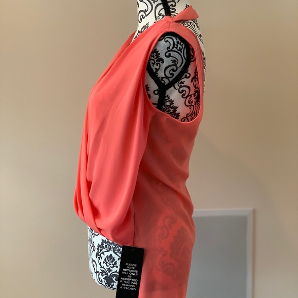 BCBG Silk high-low tank - Picture 2 of 5